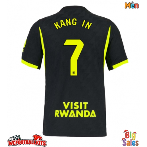 Atletico Madrid Lee Kang-in #7 Replica Away Stadium Shirt 2026-27 Short Sleeve
